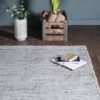Castone Luxurious Handwoven Rug In Silver