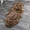 Ladson Double Sheepskin Rug In Light Brown